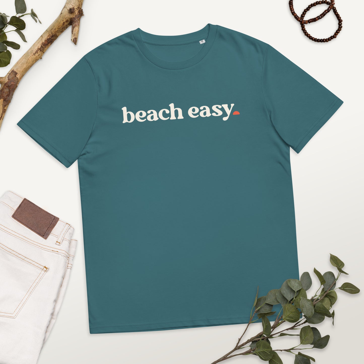Beach Easy Light Unisex organic cotton t-shirt